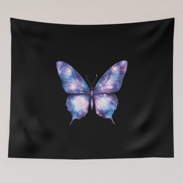 Item preview, Galactic Butterfly on Deep Blue designed and sold by Fillthegoat.