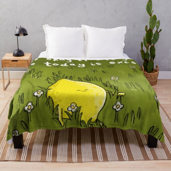 Item preview, Lemon cloud watching in a field.  designed and sold by BluluStudio.