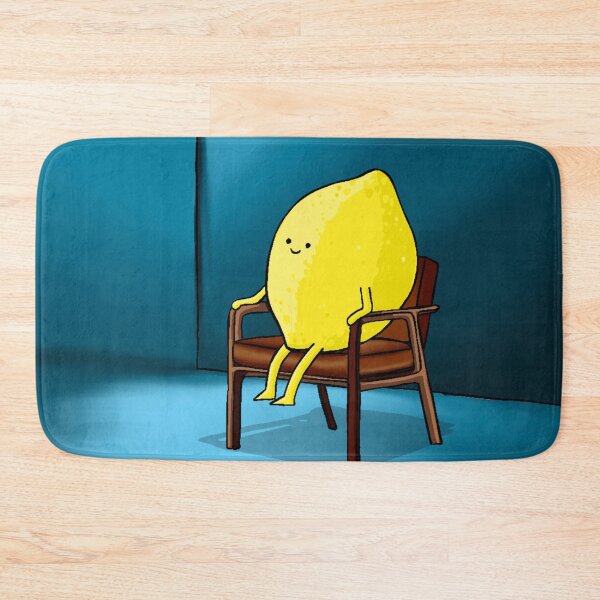 Item preview, Lemon sat on chair ready to be interviewed. designed and sold by BluluStudio.