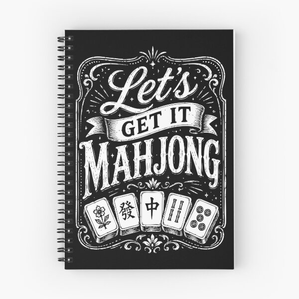 Item preview, Let's Get It Mahjong Vintage designed and sold by DigiDropTees.