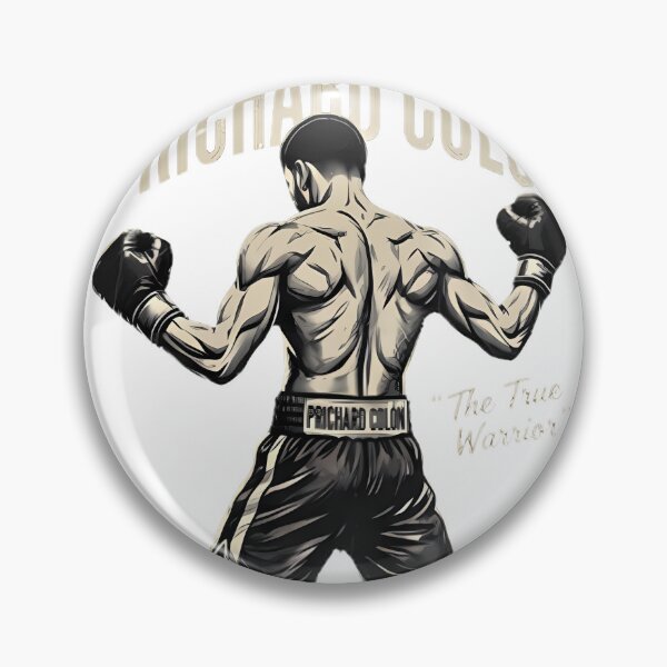 Item preview, Prichard Colon True Warrior | Inspirational Boxing Art | ⭐⭐⭐⭐⭐ designed and sold by Jackzzon.