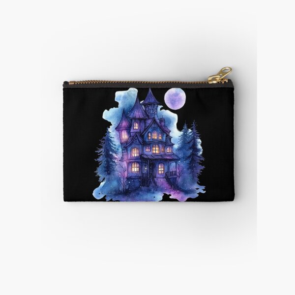 Item preview, Enchanted Gothic Mansion at Night designed and sold by Fillthegoat.