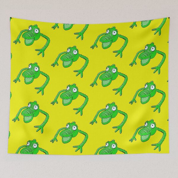 Item preview, Green Monster finger puppet designed and sold by SombreroDoodles.