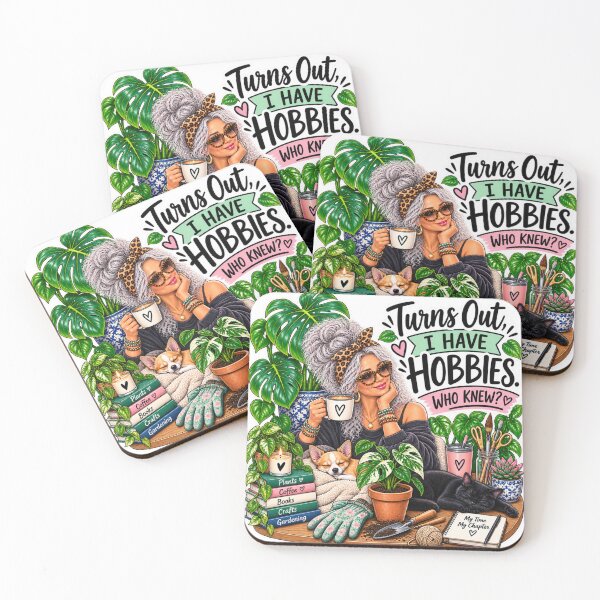 Item preview, Turns Out I Have Hobbies Who Knew – Funny Empty Nester Plant Mom designed and sold by CottageGardenCo.