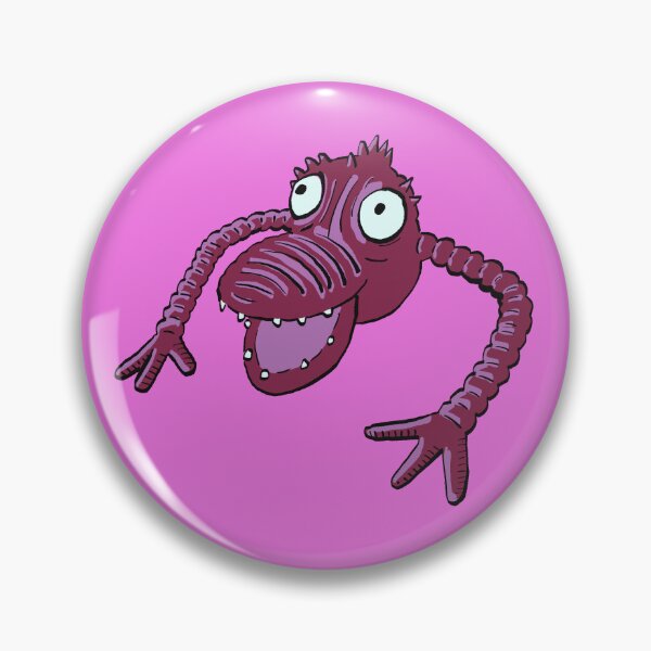 Item preview, Pink Monster finger puppet designed and sold by SombreroDoodles.