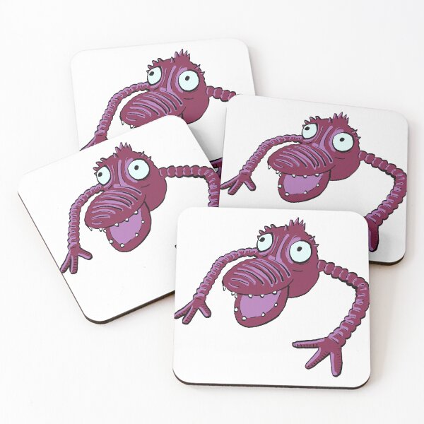 Item preview, Pink Monster finger puppet designed and sold by SombreroDoodles.