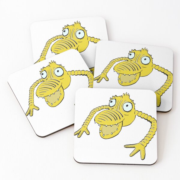 Item preview, Yellow Monster finger puppet designed and sold by SombreroDoodles.