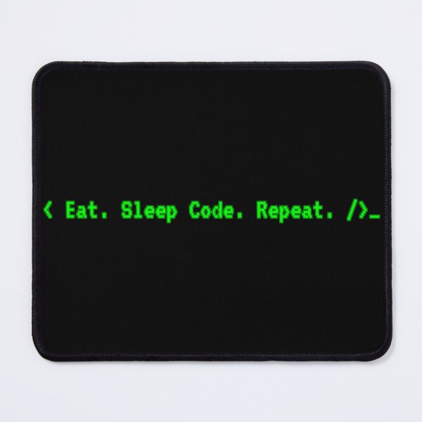 Item preview, Eat Sleep Code Repeat Funny Programmer Developer Retro Computer Tech Sticker designed and sold by DNBY.