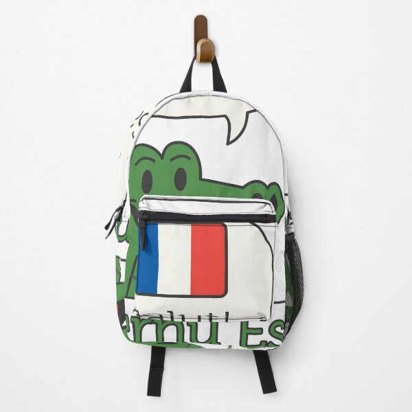 Item preview, Salut & Saluton! France to Esperanto - Ne Krokodilu! designed and sold by Du Krokodiloj.