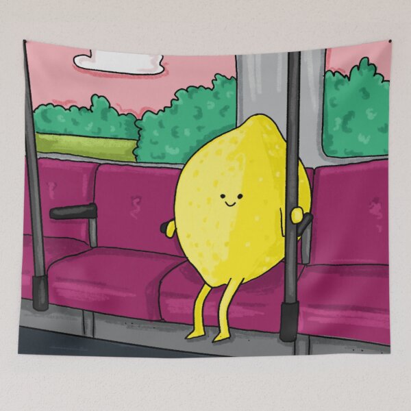 Item preview, Lemon on the train. designed and sold by BluluStudio.
