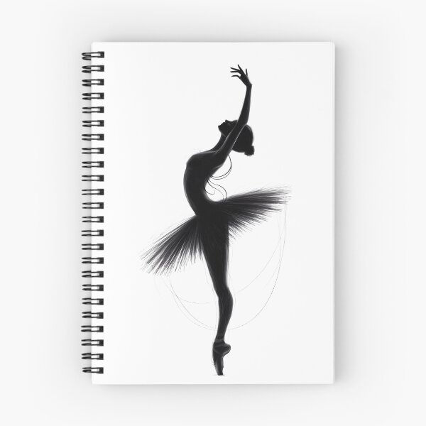 Item preview, Ballet dancer — Monochrome Minimalism designed and sold by ErgTime.