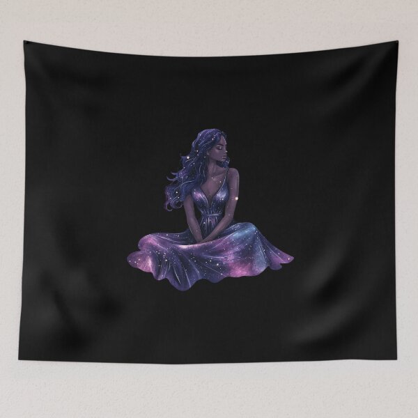 Item preview, Woman in Cosmic Dress designed and sold by Fillthegoat.