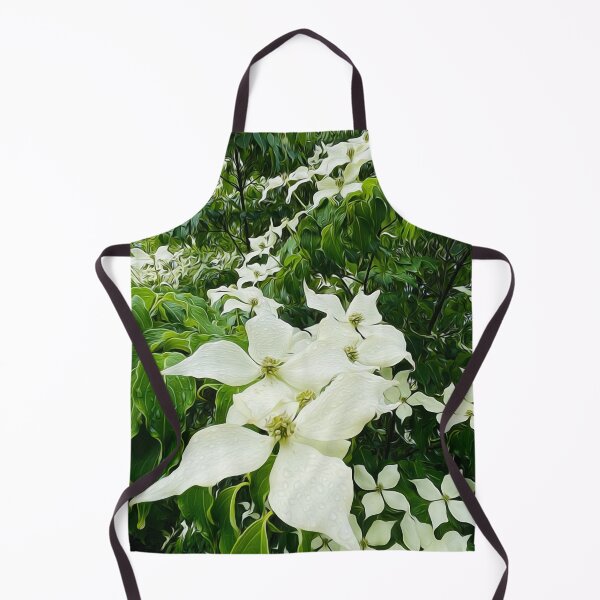 Artikelvorschau, Japanischer Blumen-Hartriegel (Kousa) nach dem Regen entworfen und verkauft von The She Shed.