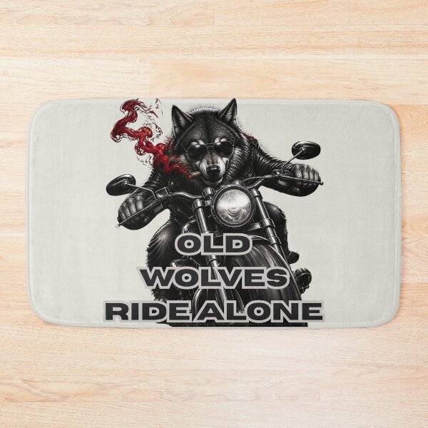 Item preview, Moto Maniacs Wolf Digital Art designed and sold by GoGreenLove.