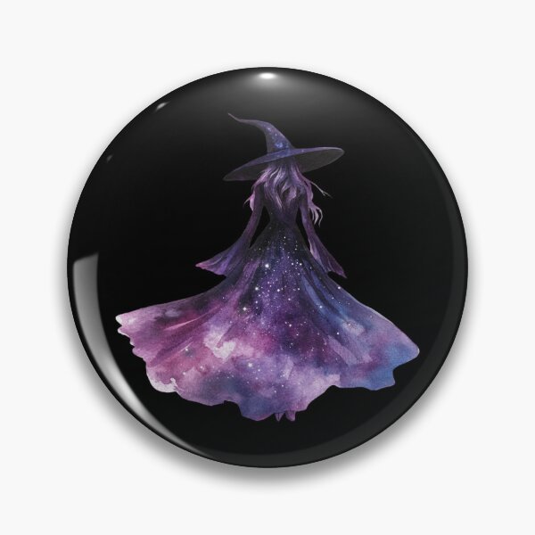 Item preview, Witch in a Cosmic Gown designed and sold by Fillthegoat.
