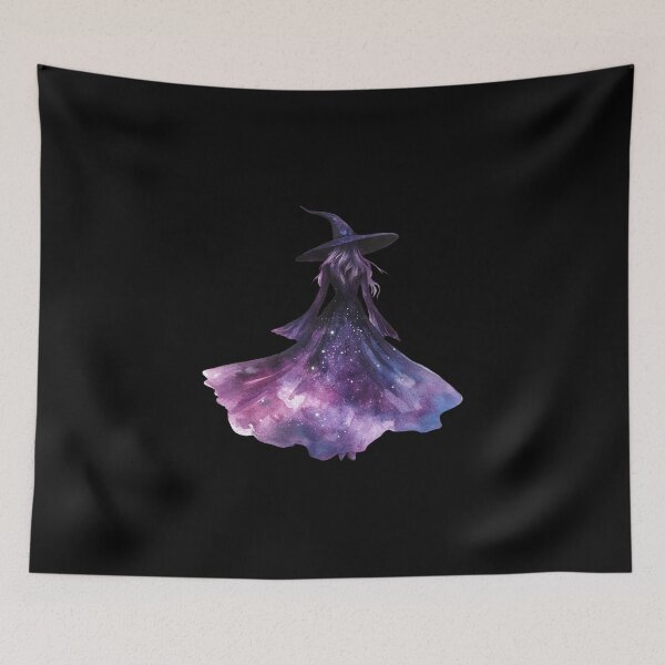 Item preview, Witch in a Cosmic Gown designed and sold by Fillthegoat.