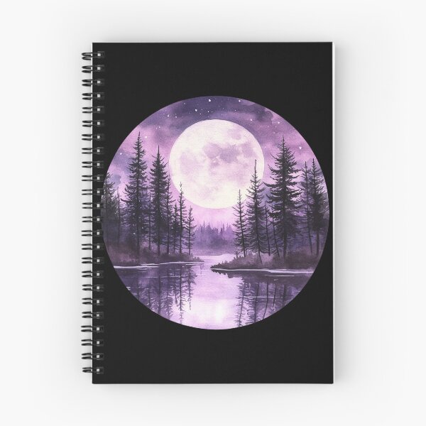 Item preview, Moonlit Forest Reflection designed and sold by Fillthegoat.