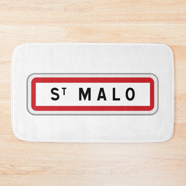 Item preview, Saint-Malo Town Entrance Sign – Ille-et-Vilaine, Brittany designed and sold by Panneaux et signalisations - NPOITEVIN.
