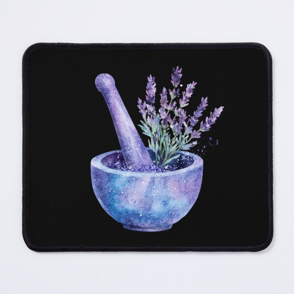 Item preview, Mortar and Pestle with Lavender designed and sold by Fillthegoat.