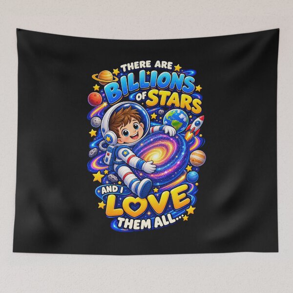 Item preview, Kids Boys Love the Stars Little Spaceman designed and sold by Genius Geek.