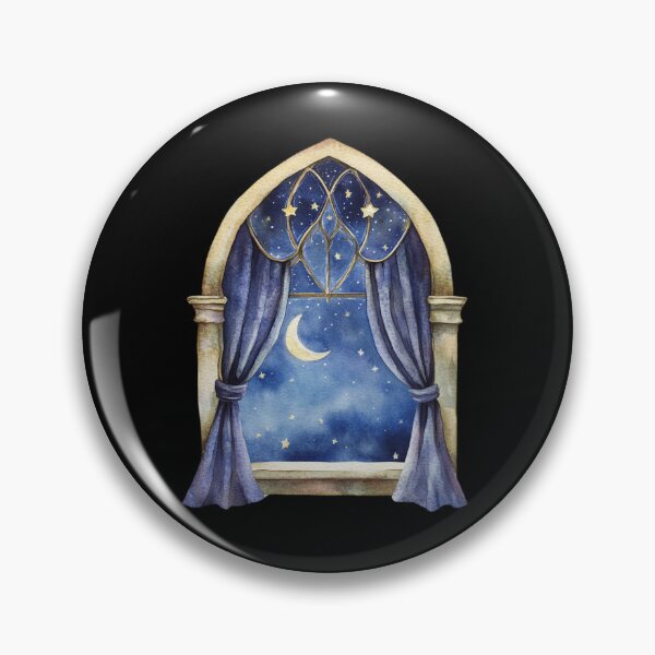 Item preview, Starlit Night Window designed and sold by Fillthegoat.