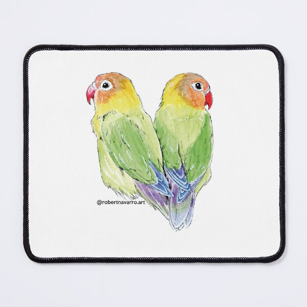 Item preview, Lovebirds (Wild Family) designed and sold by robertnavarro.