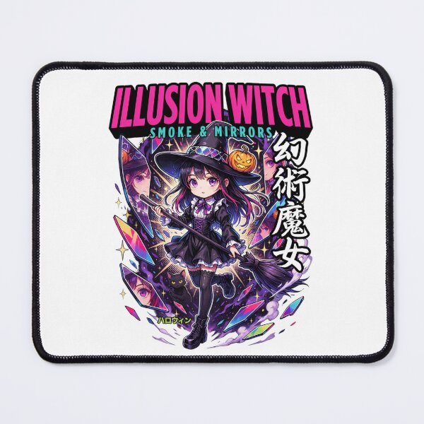 Item preview, Illusion Witchcore Smoke and Mirrors Halloween Design Graphic Tee v1 designed and sold by DarylWelsh2024.