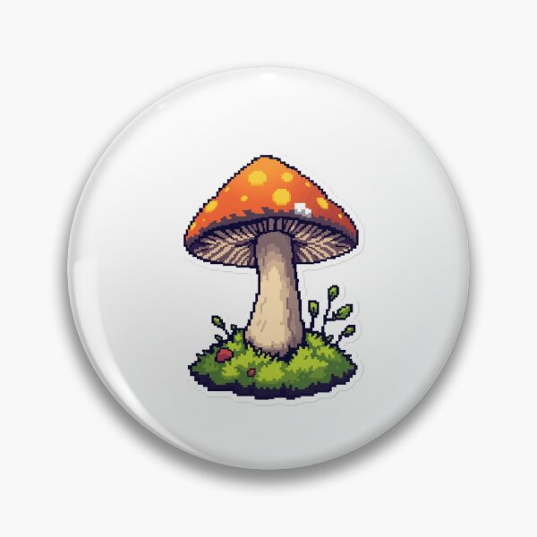 Item preview, Pixel Mushroom Lantern Glow designed and sold by One More Run.