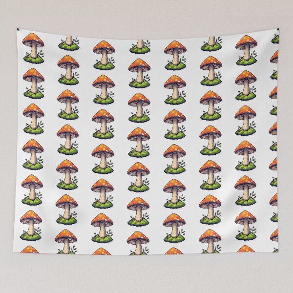 Item preview, Pixel Mushroom Lantern Glow designed and sold by One More Run.