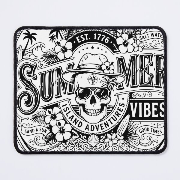 Item preview, Summer Vibes Island Adventures Skull designed and sold by Brexmore3.