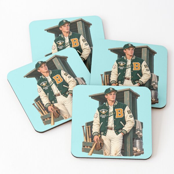 Item preview, Vintage 1955 Baseball Team Varsity Spirit designed and sold by Normandy Road Heritage™ - Vintage Garage Art.