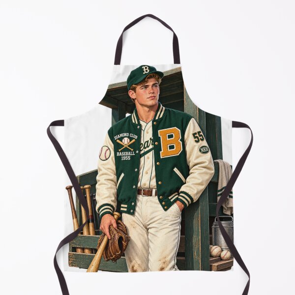 Item preview, Vintage 1955 Baseball Team Varsity Spirit designed and sold by Normandy Road Heritage™ - Vintage Garage Art.