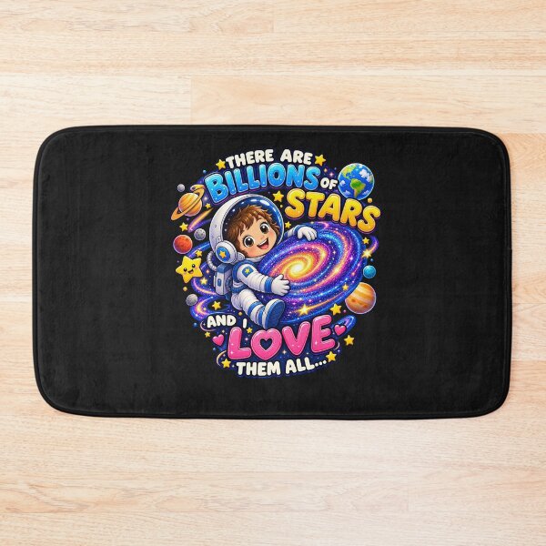 Item preview, Kids Girls Love the Stars Little Spacegirl designed and sold by Genius Geek.