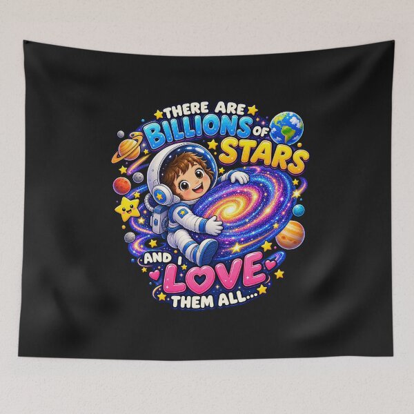 Item preview, Kids Girls Love the Stars Little Spacegirl designed and sold by Genius Geek.
