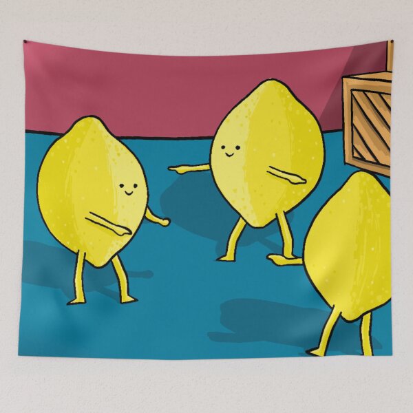 Item preview, Lemon clones pointing at each other designed and sold by BluluStudio.