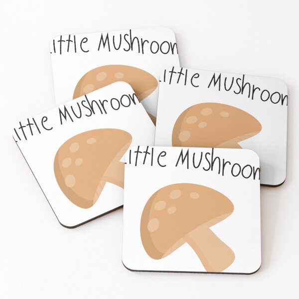 Item preview, Cute Beige Pastel Mushroom Illustration designed and sold by MathuraPresent.