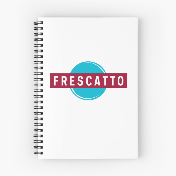 Item preview, Frescatto Blue and Burgundy Circle Emblem Logo designed and sold by Clara D 	 Leclair.
