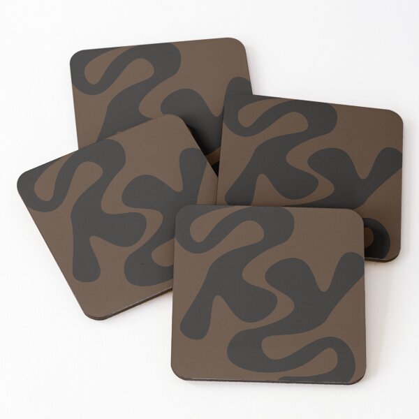 Item preview, "Brown Matter" — Bold Organic Abstract Art  designed and sold by ArtwithRabbit.