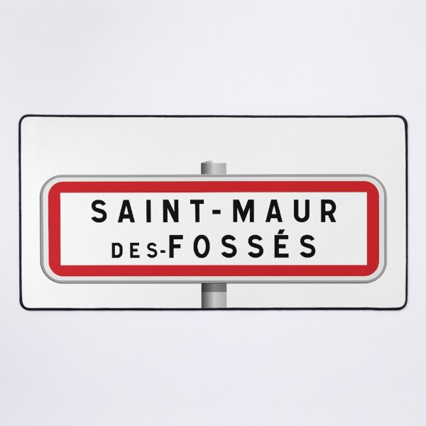 Item preview, Town entrance sign for Saint-Maur-des-Fossés – Val-de-Marne, Île-de-France designed and sold by Panneaux et signalisations - NPOITEVIN.