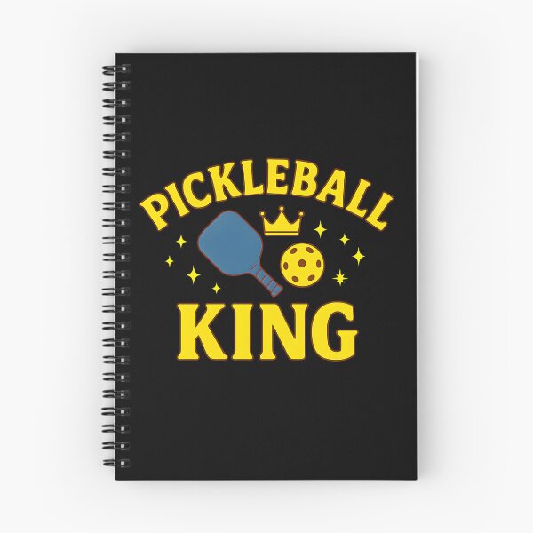 Item preview, Pickleball King Funny Paddle Crown Sparkle Pickle Ball Court Humor designed and sold by Photo-Sphere101.
