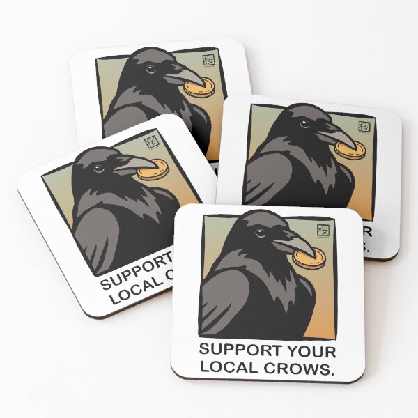 Item preview, Support Your Local Crows designed and sold by SakuraHaven.