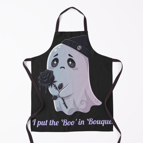 Item preview, I Put The Boo In Bouquet - Cute Spooky Ghost Art designed and sold by ScorPion-theory.