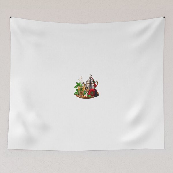 Item preview, Moroccan Mint Tea T-Shirt – Traditional Morocco Tea Culture Gift designed and sold by WAJIHLZ.