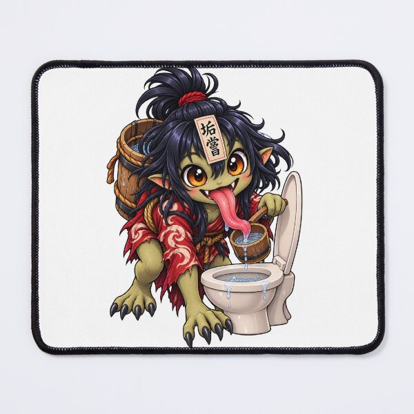 Item preview, Akaname Yokai designed and sold by Oddity Anvil.