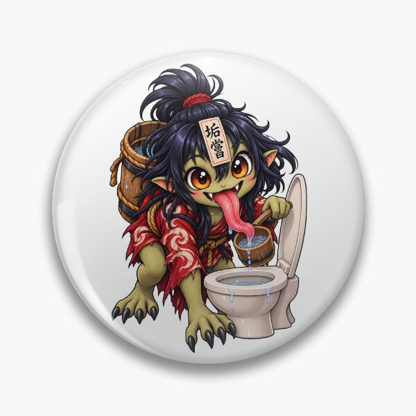 Item preview, Akaname Yokai designed and sold by Oddity Anvil.