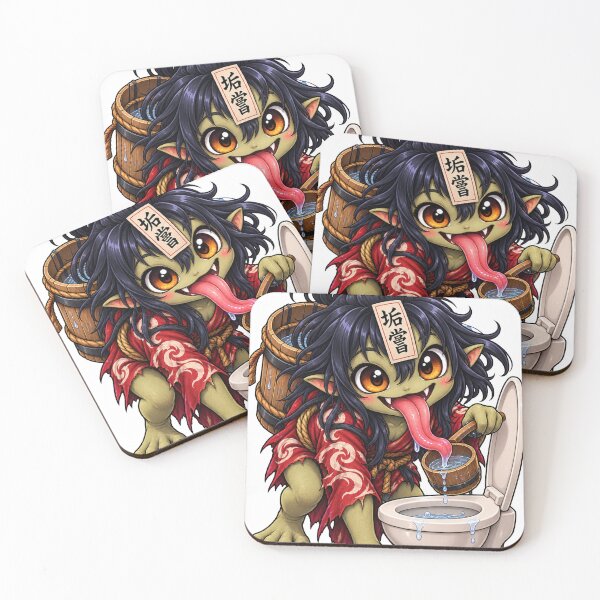 Item preview, Akaname Yokai designed and sold by Oddity Anvil.