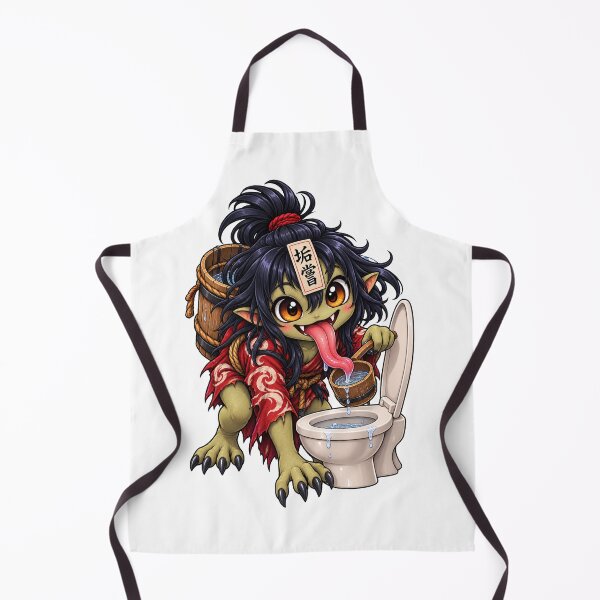 Item preview, Akaname Yokai designed and sold by Oddity Anvil.