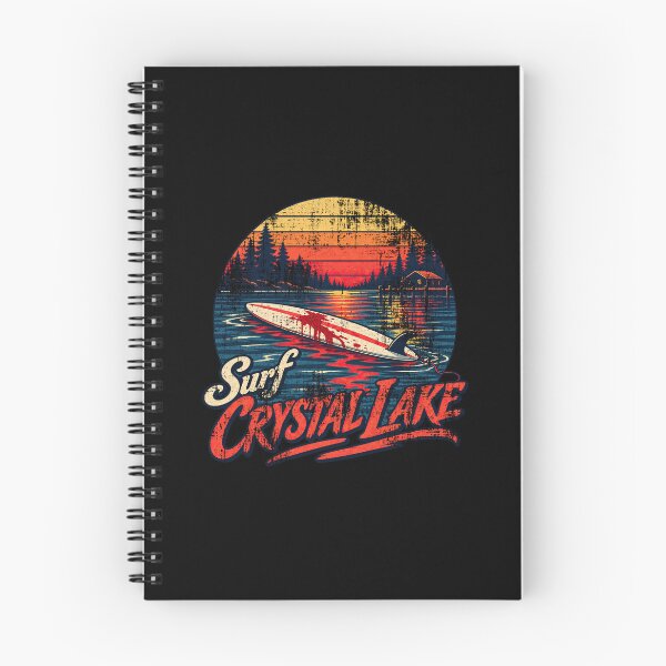 Item preview, Surf Crystal Lake – Retro Slasher Surf designed and sold by obstinator.