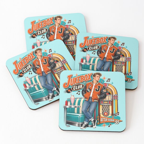 Item preview, Vintage 1955 Jukebox Club Diner Spirit designed and sold by Normandy Road Heritage™ - Vintage Garage Art.