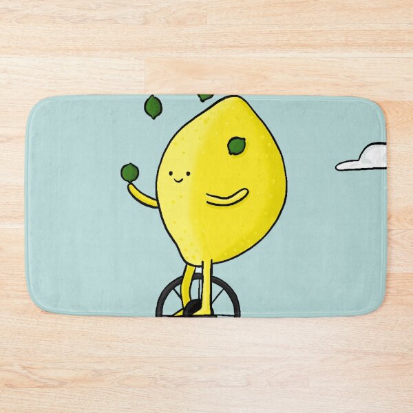 Item preview, Lemon juggling on a unicycle whilst on a tightrope. designed and sold by BluluStudio.